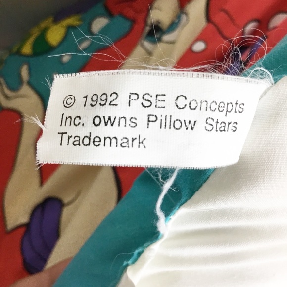 Rare Vintage Disney Ariel Little Mermaid Large 25” Pillow Soft Plush - Picture 5 of 6